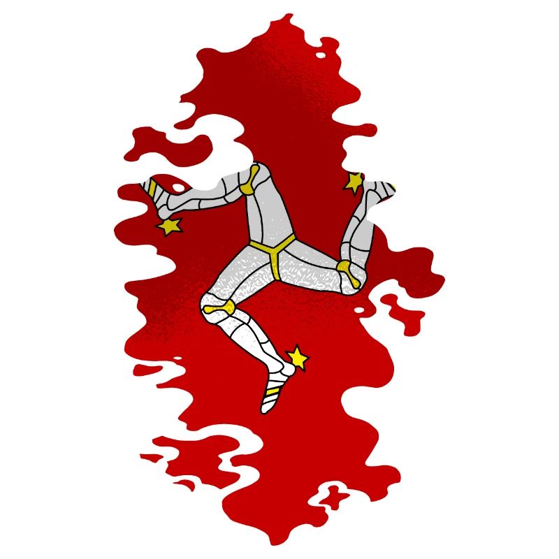 Drapeau de l’île de Man Drapeau de l’île de Man