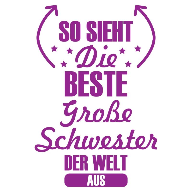 Beste Große Schwester Schwangerschaft Geschenk