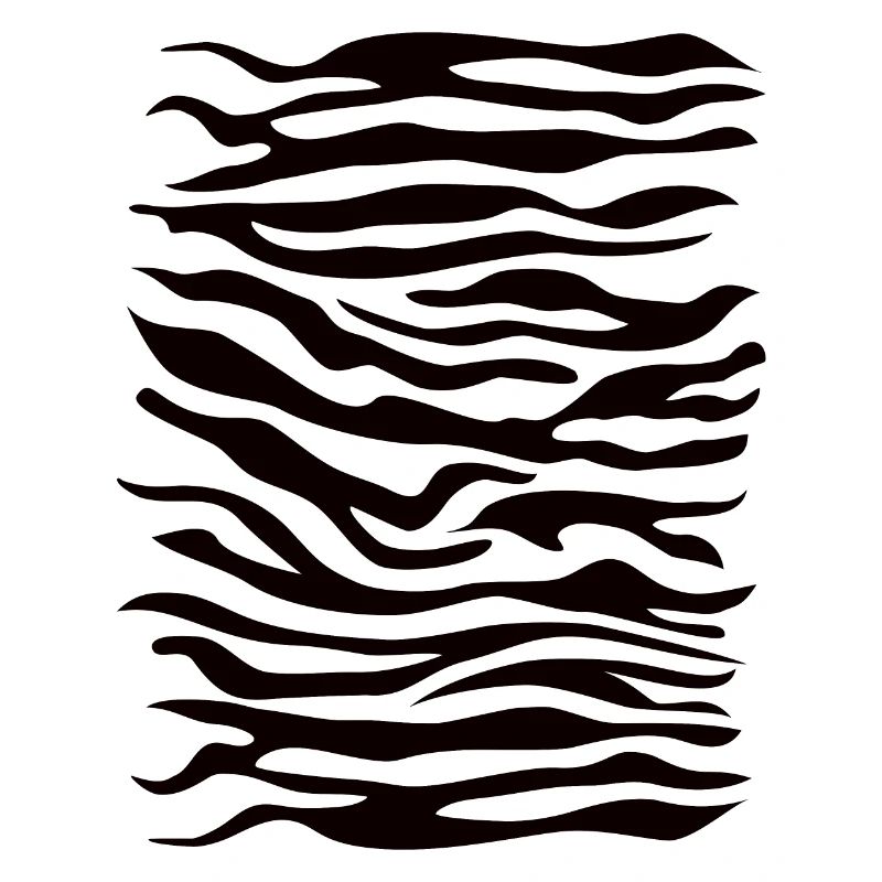 Zebra pattern black