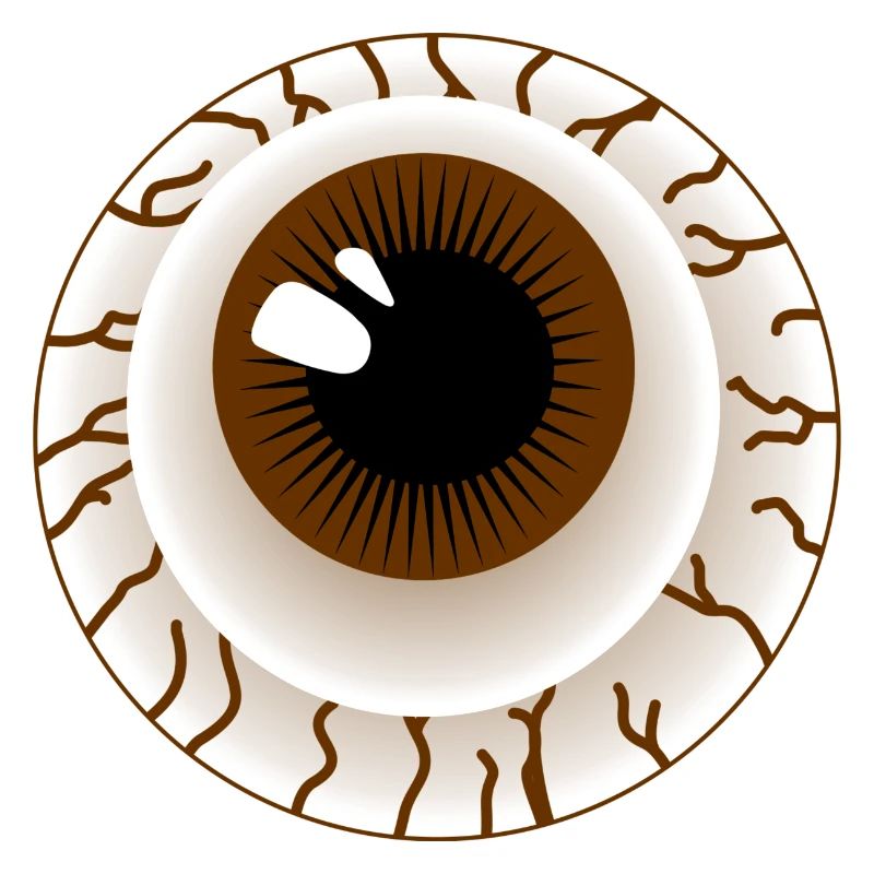 Brauner Augapfel