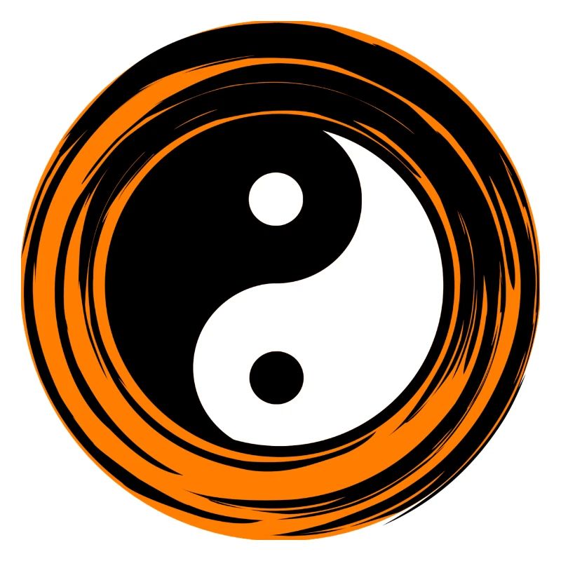 Yin-Yang orange