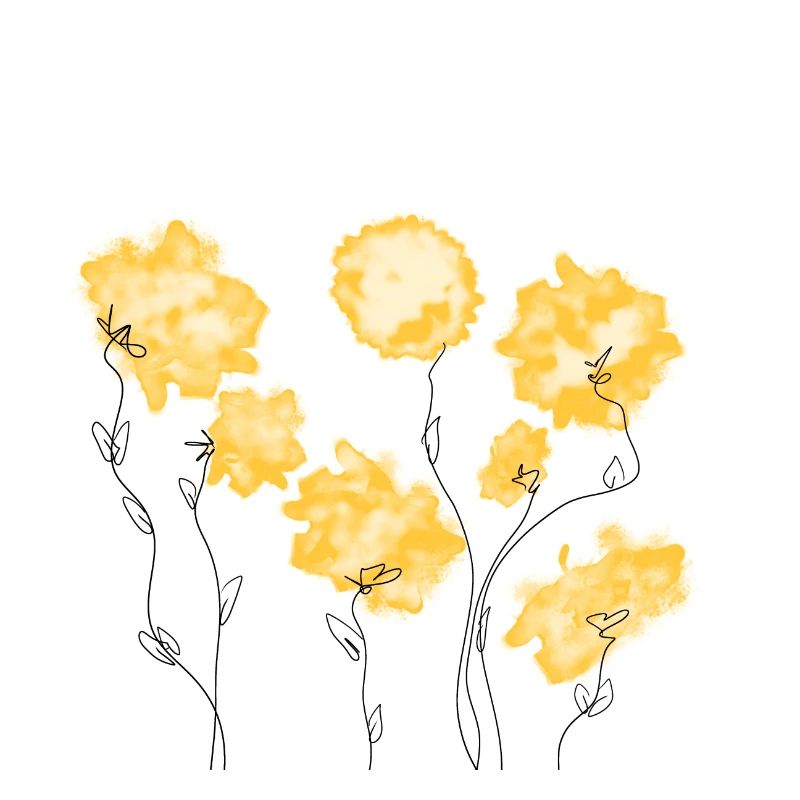 Gelbe Blumen