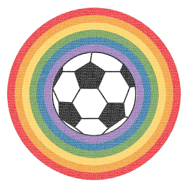 Fußball Regenbogen WM