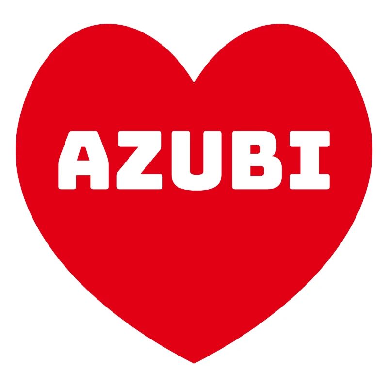 Herz Azubi rot