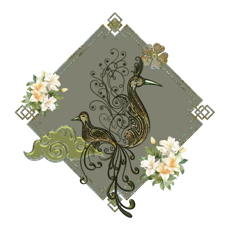 Einzigartige Fantasy-Vögel