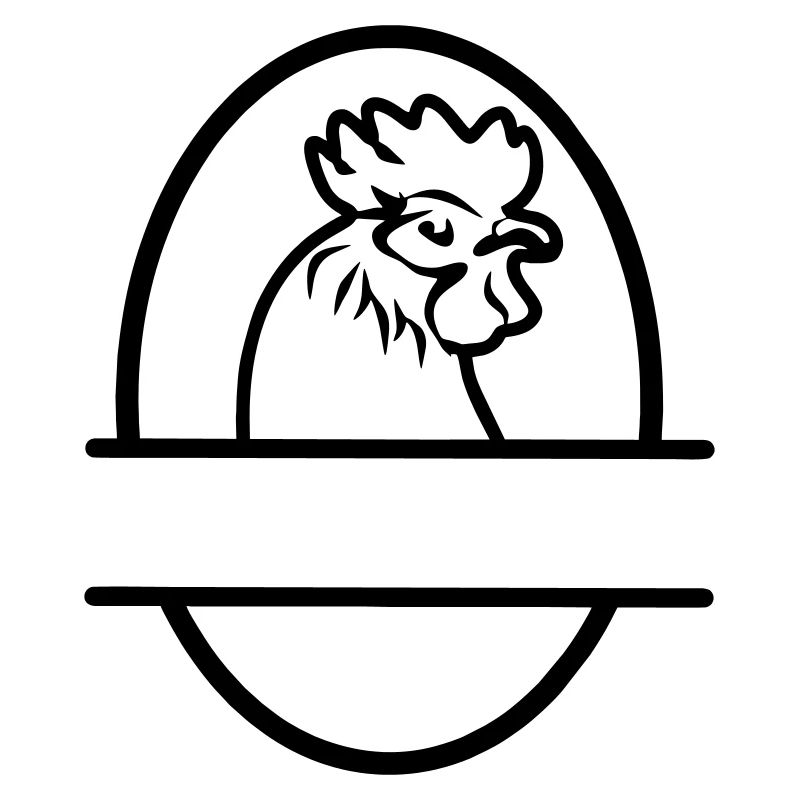 Huhn im Ei