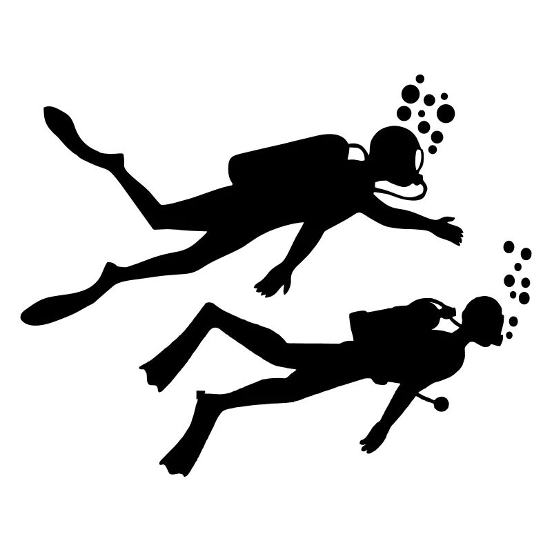 Zwei Unterwassertaucher
