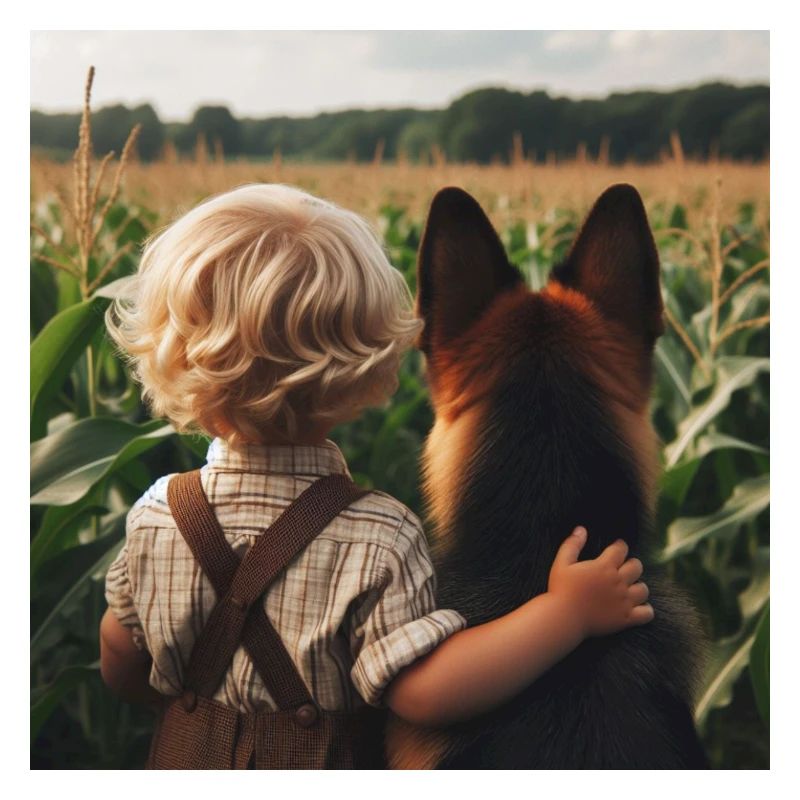 Deutscher Schäferhund Kunst