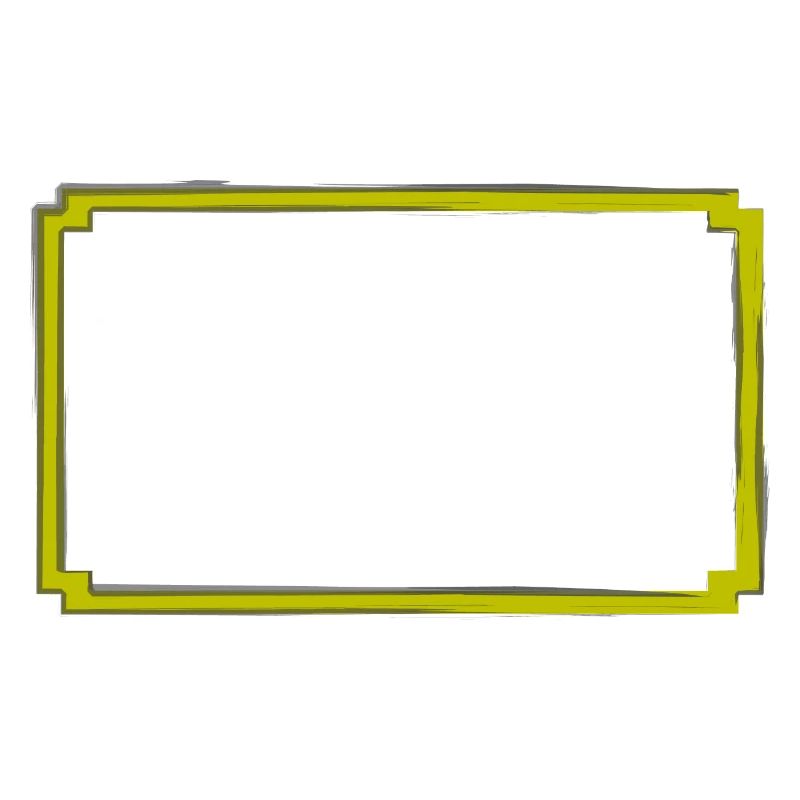 cadre jaune-gris
