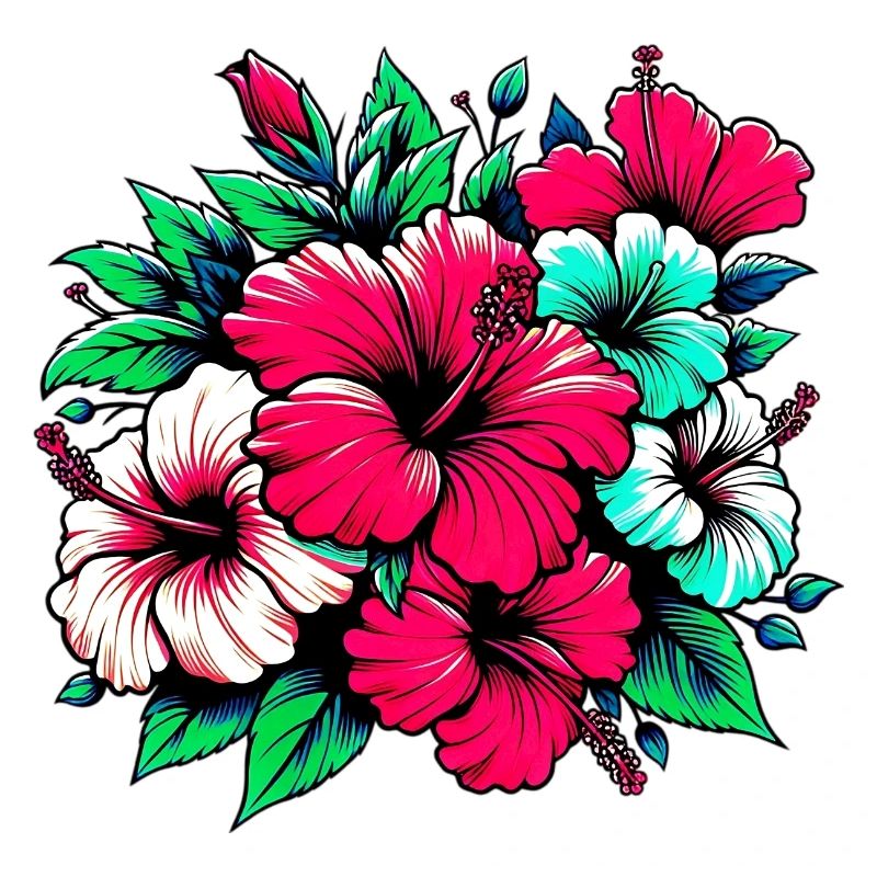 Hibiskusblüten