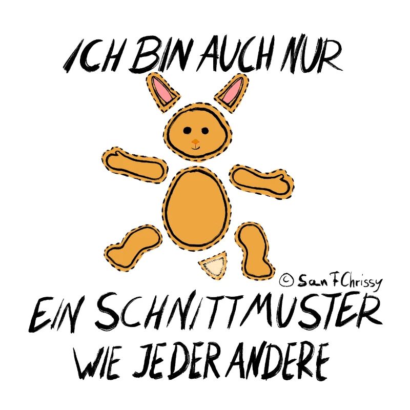 Schnittmuster Hase