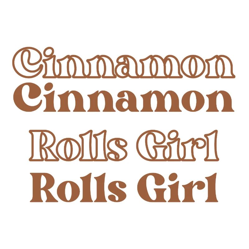 Cinnamon Rolls Girl