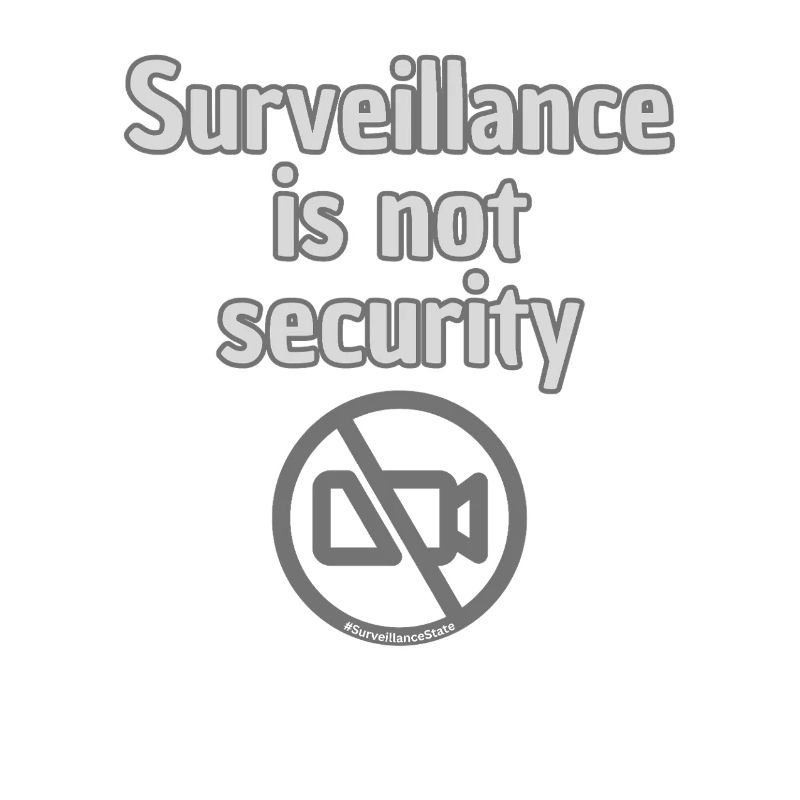 Surveillance Is Not Security Statement Motiv