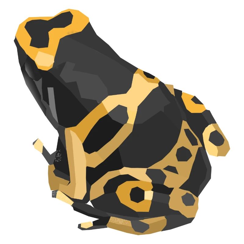 Hummelfrosch Geometrisches Design