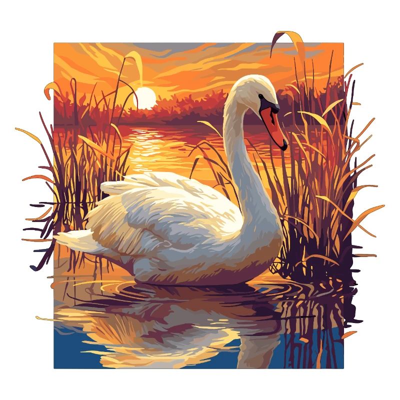 Schwäne Schwan