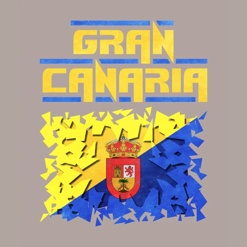 Puzzle de conception du drapeau de Gran Canaria
