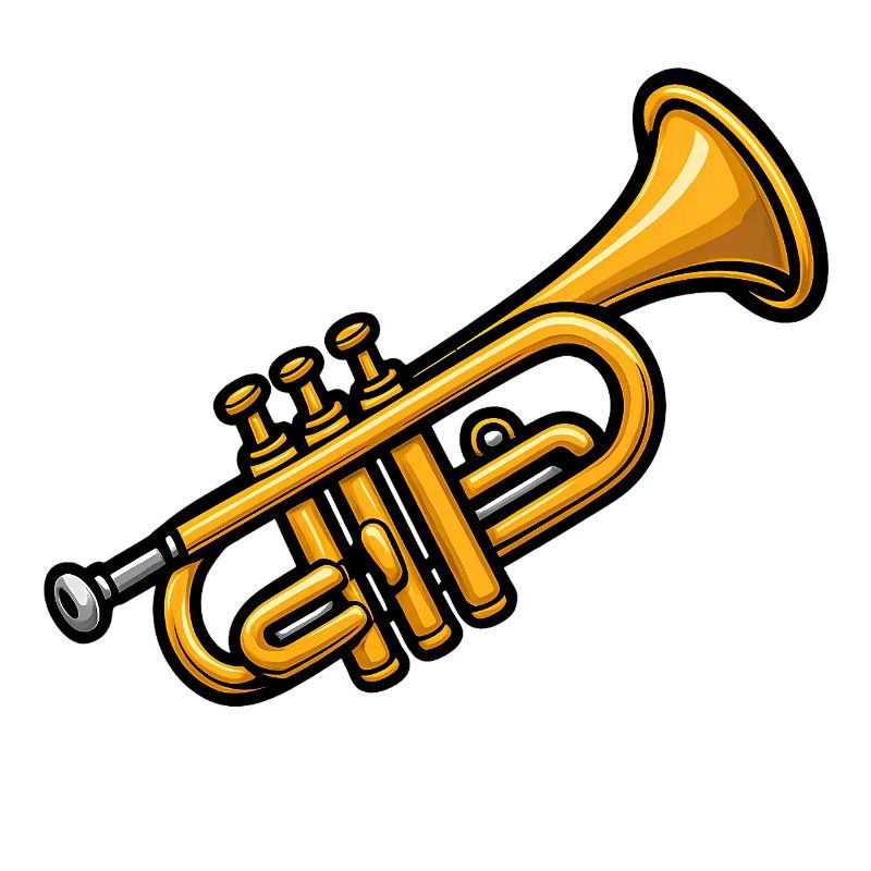 Musikliebhaber Trompete Design