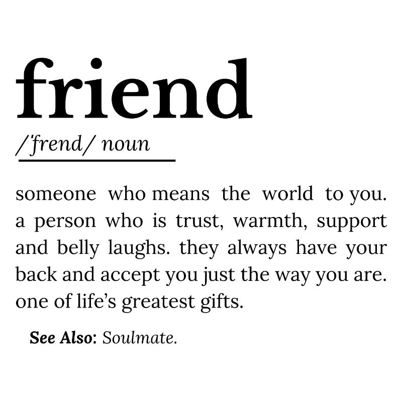 Freund lustige Definition
