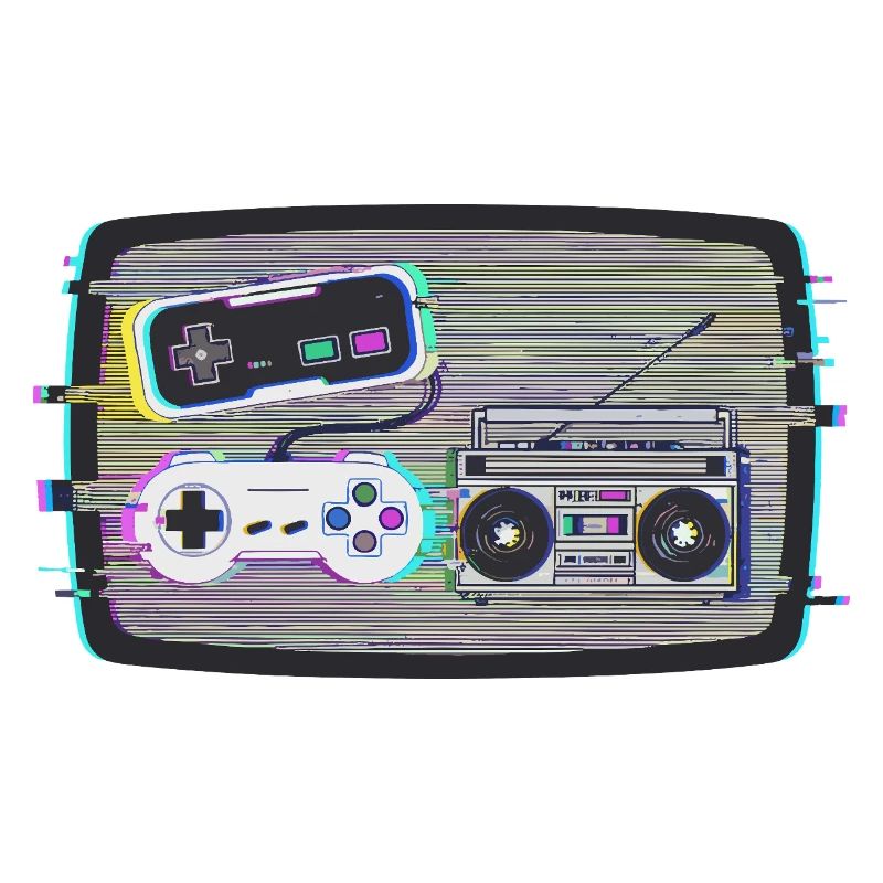 Nostalgie glitchy