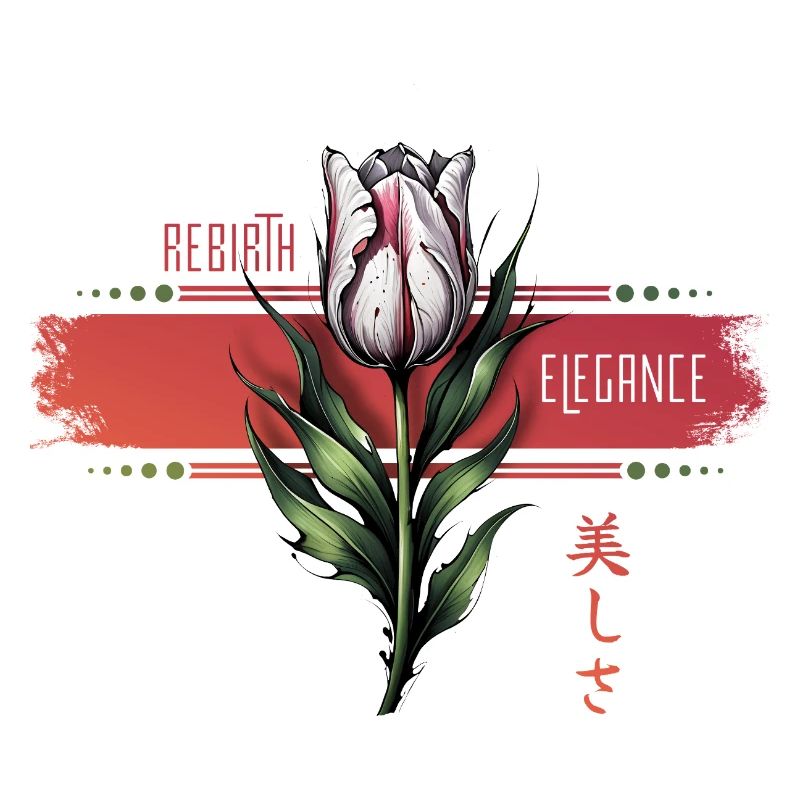 Rebirth Tulip Art