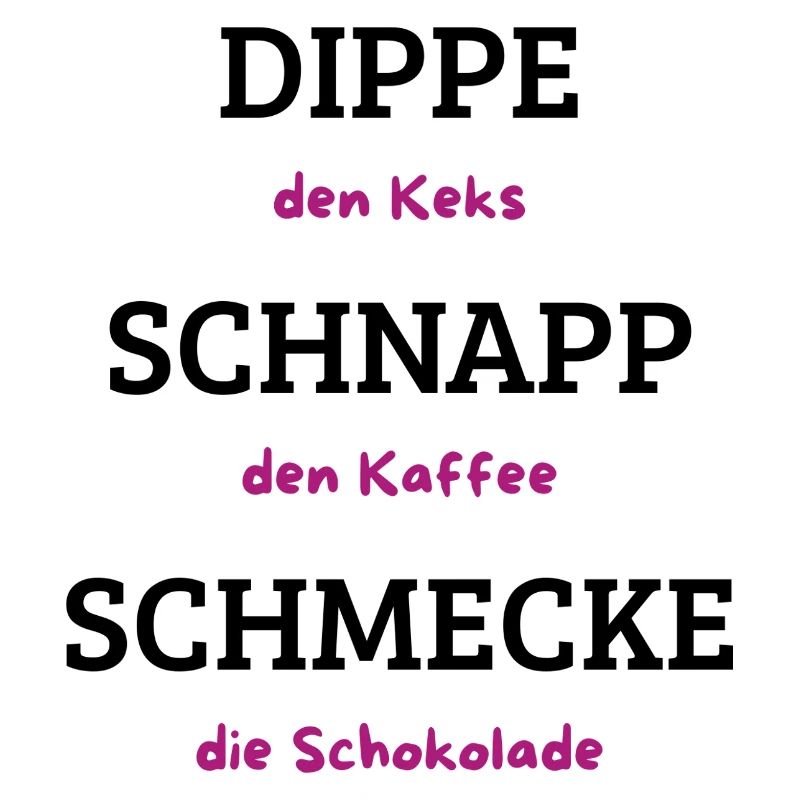 Keks Kaffee Schokolade