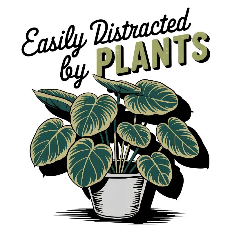 Botanischer Pflanzentopf Illustration