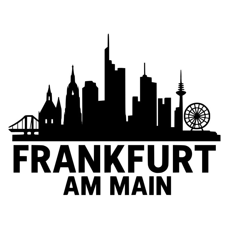 Francfort-sur-le-Main Silhouette