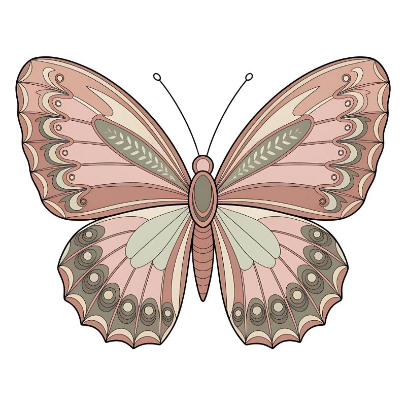 Boho Schmetterling