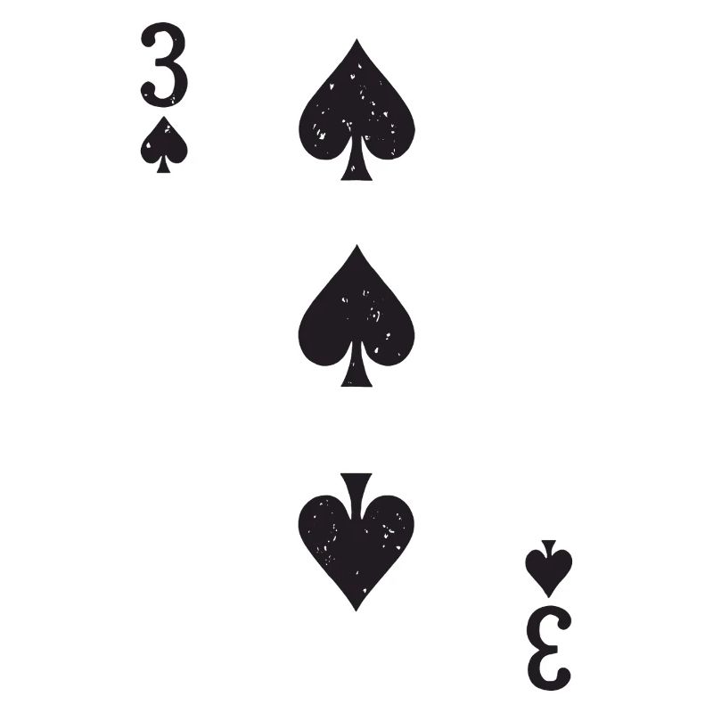 Three spades