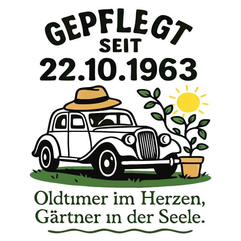 Maintained since 1963 Oldtimer Gärtnerherz