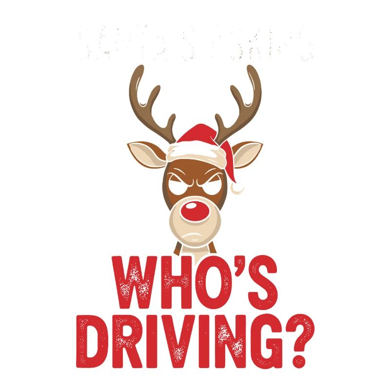 Reindeer asks: Who drives