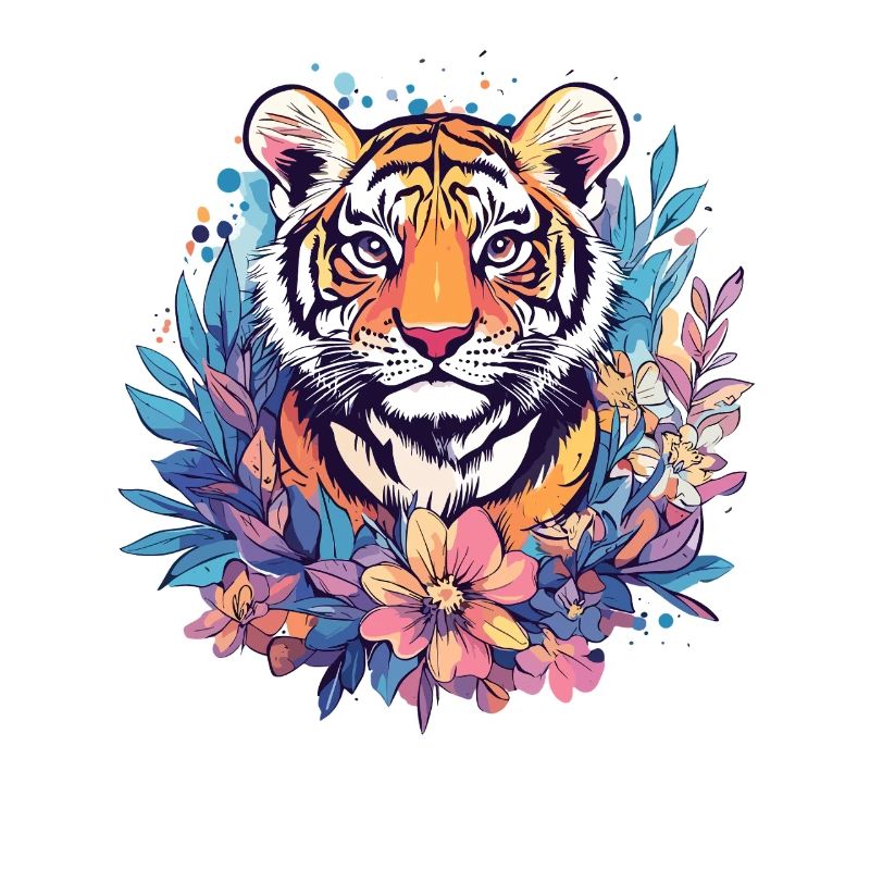 Tiger Blütenzauber