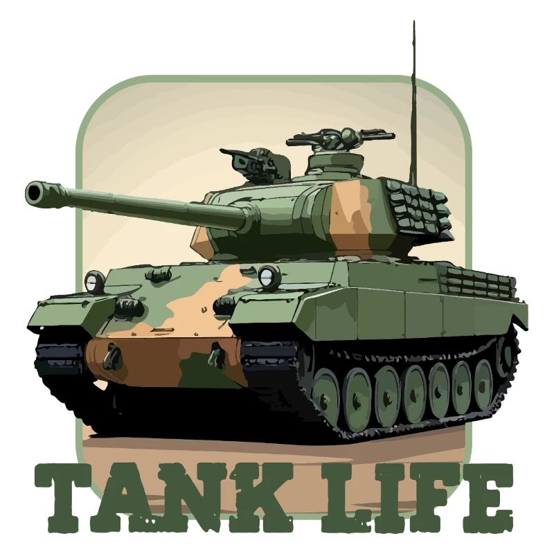 Panzerlebenstarnung Panzergrafik