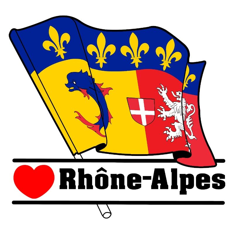 Rhône-Alpes-Herz