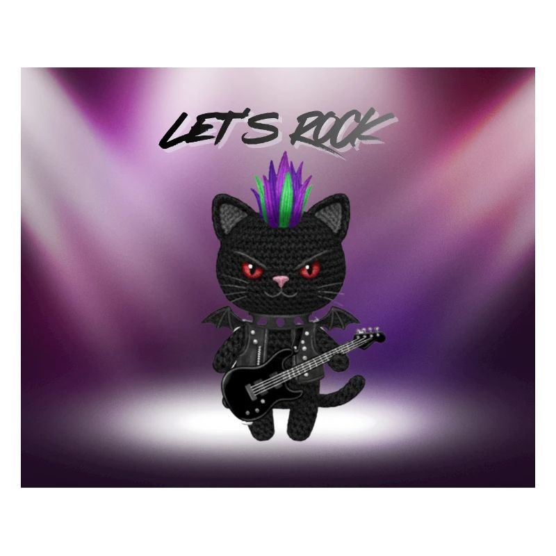 Heavy Metal Katze 