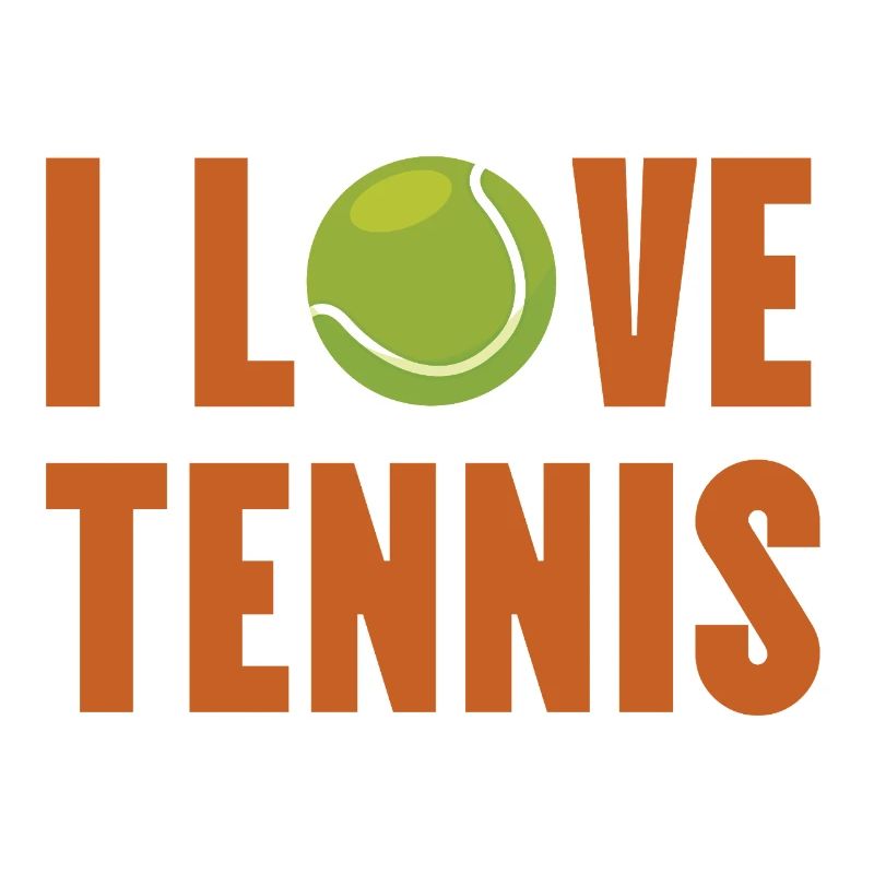 Ich liebe Tennis.