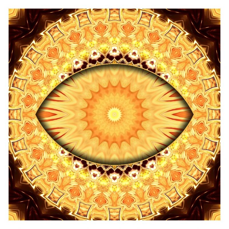 Sonnenmandala Kaleidoskop