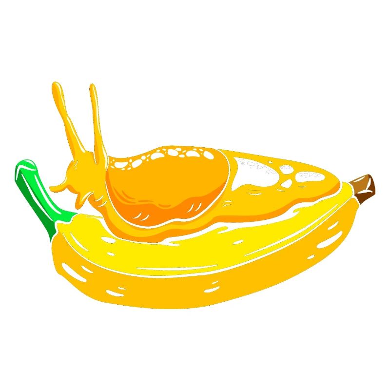 Banane Schnecke