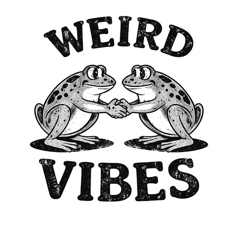 Seltsame Vibes Froschduo