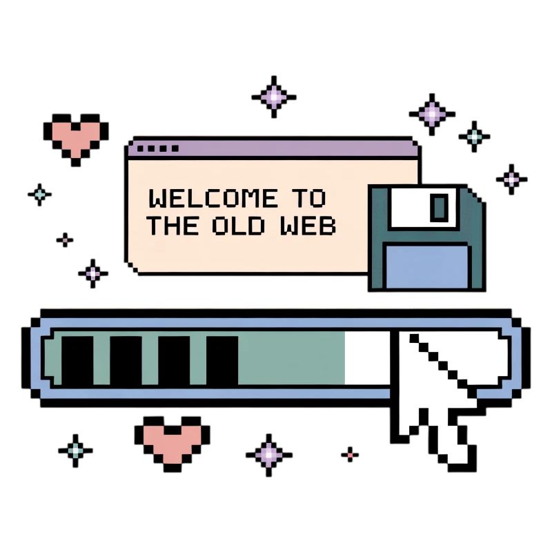 Welcome To The Old Web Retro Internet