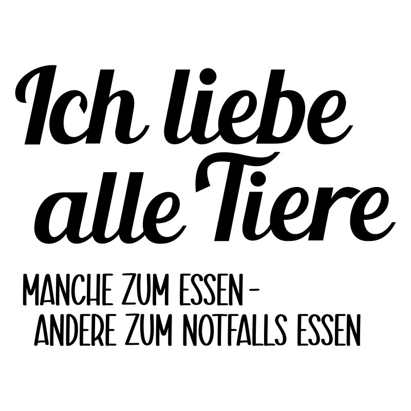 Ich liebe Tiere