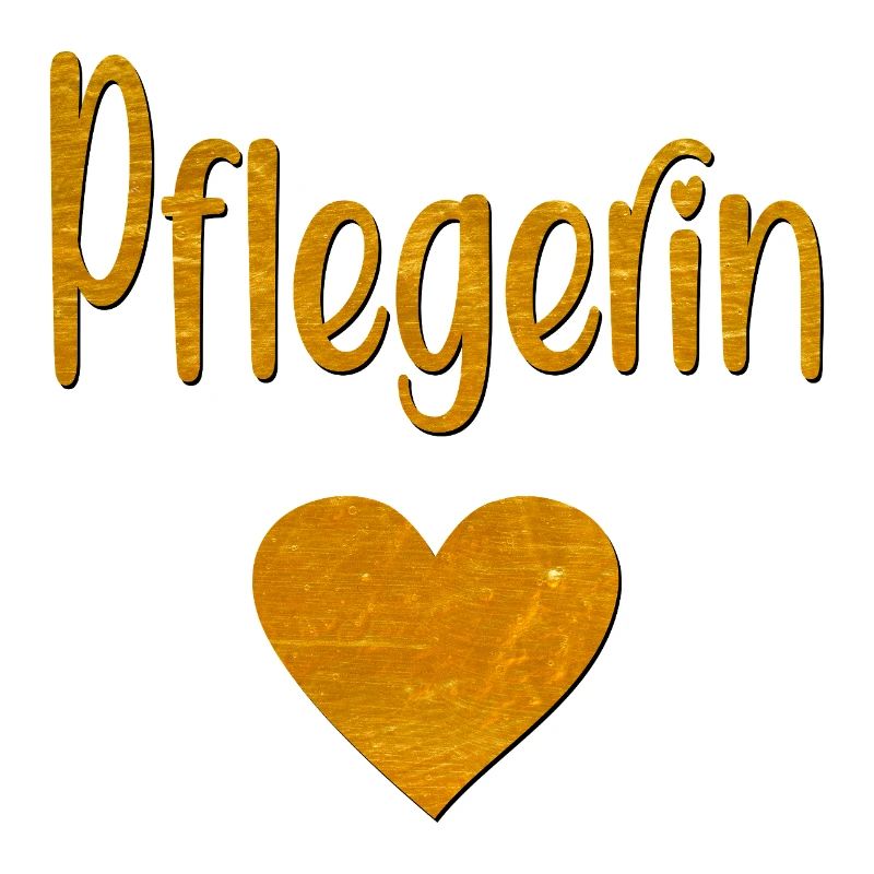 Pflegefachfrau Pflegerin Herz