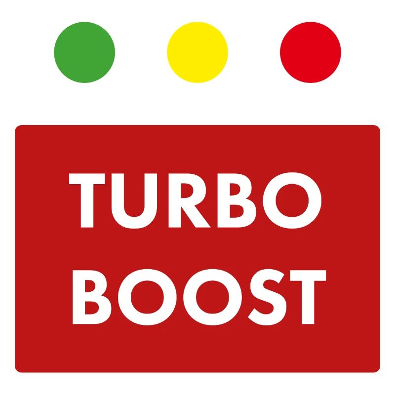 Turbo Boost Retro-Text