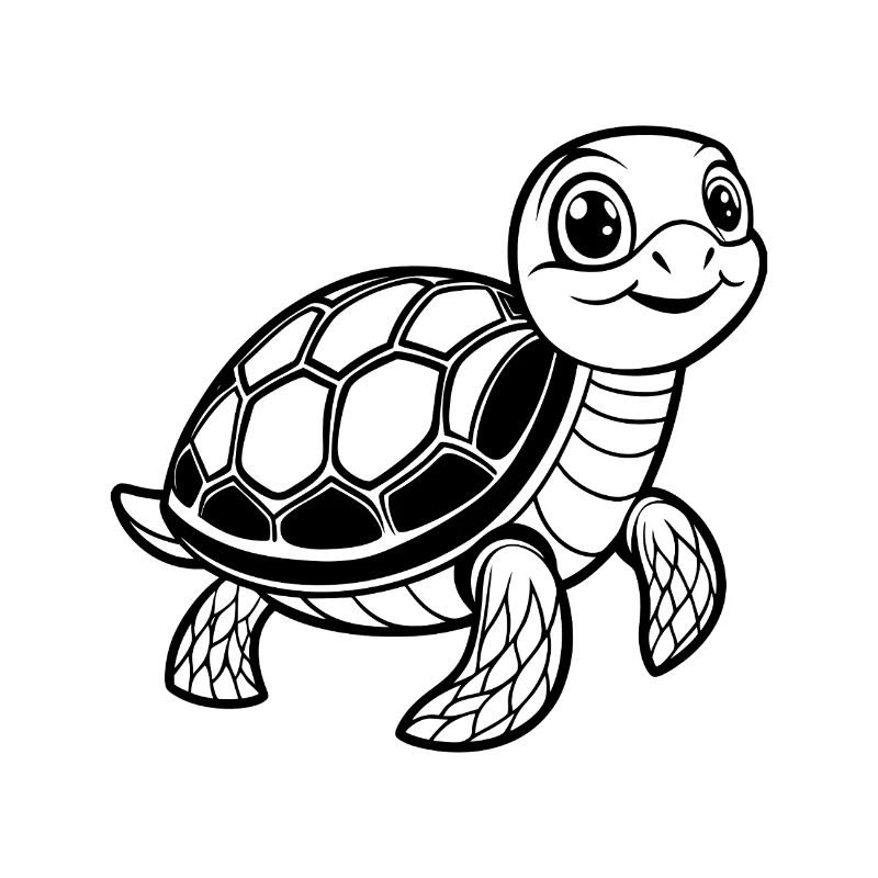 Baby-Schildkröte