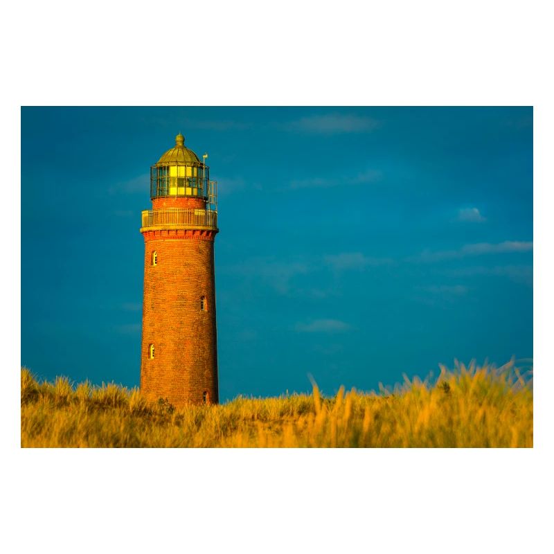 Leuchtturm im Sonnenuntergang