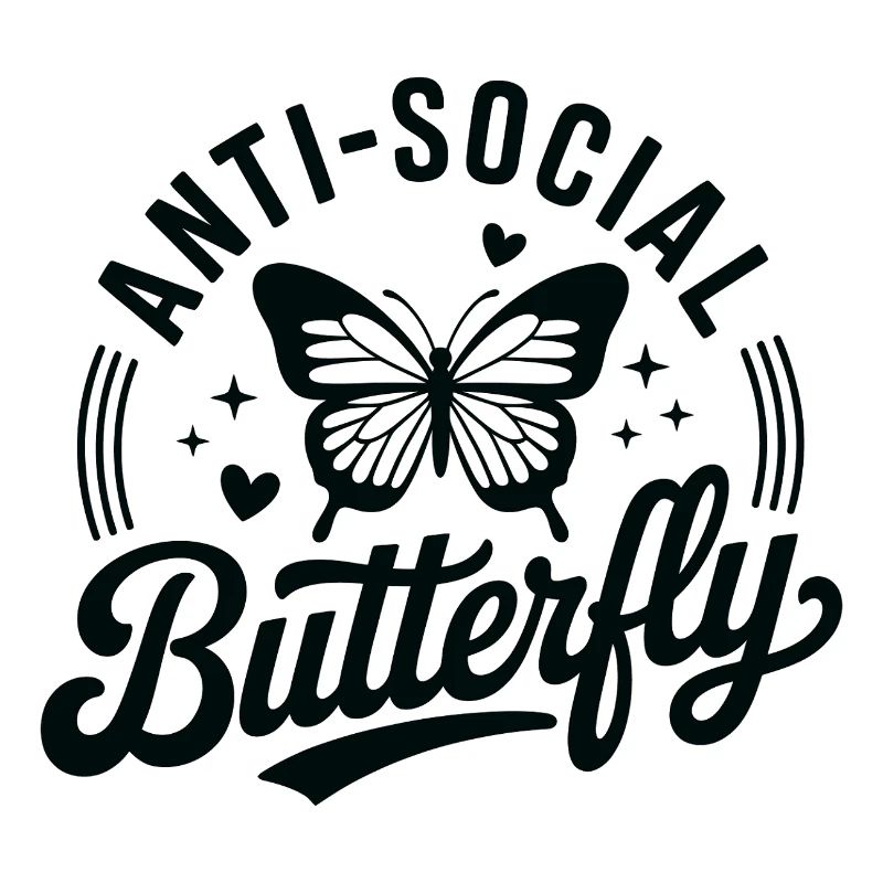 Antisozialer Schmetterling