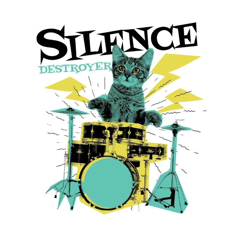 Cat Drummer