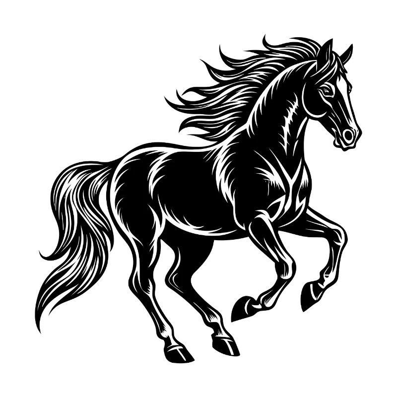 Cheval en galop