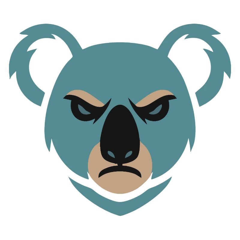 Wütender Koala