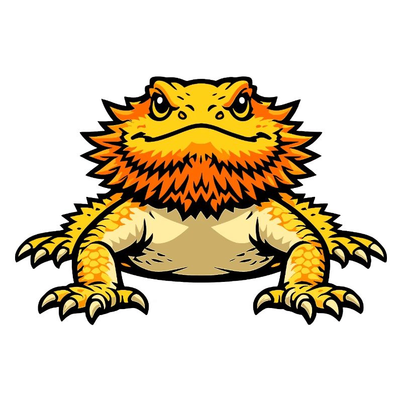 Flammensalamander Karikatur
